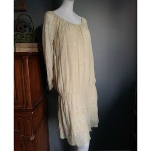 muche et muchette : Orchidee beaded drop waist dress